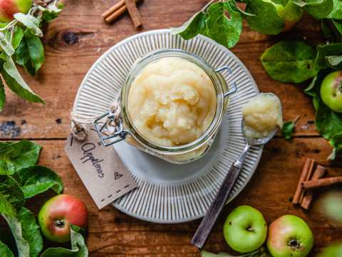 Klassiskt, gammaldags äppelmos.