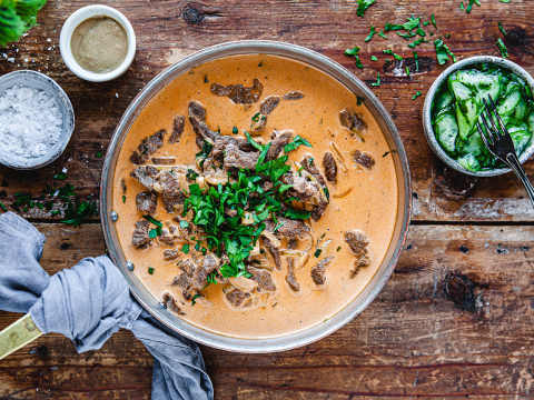 Biff stroganoff