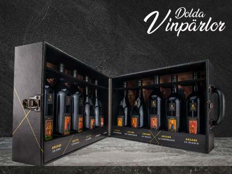 Exklusiv väska med 10 viner i Arcane-serien