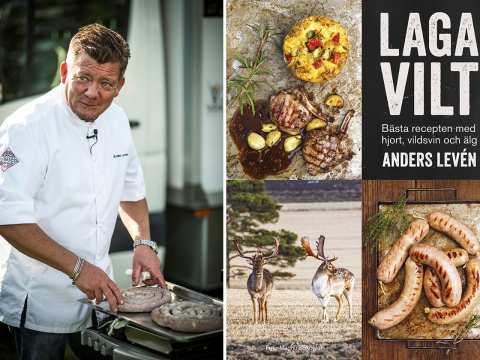 Anders Levén och boken Laga vilt