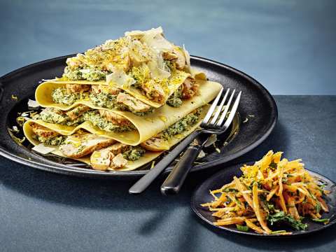 Snabb kycklinglasagne