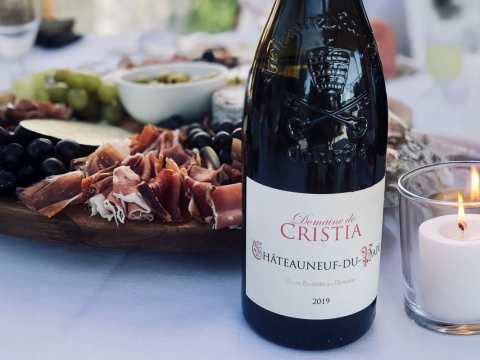 Lunchvinprovning med Domaine de Cristia.