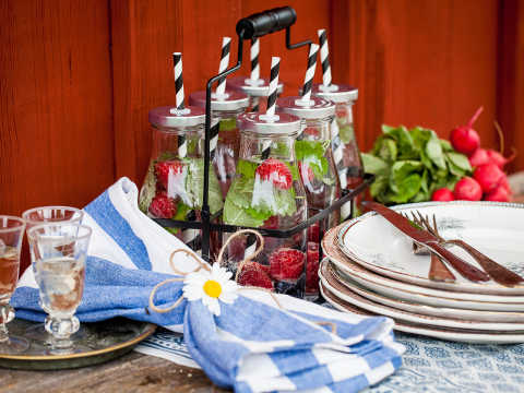 Midsommarmeny