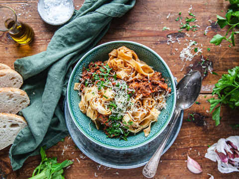 Pasta al Ragu.