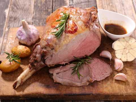 Lammlägg till påsk.