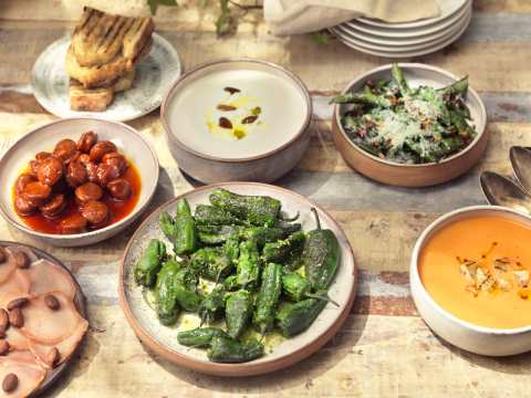 Tapas till sangria.