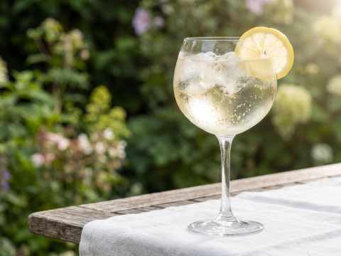 Spritz med vitt vin.