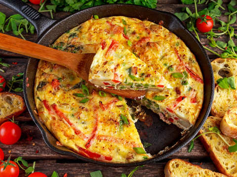 Frittata med ägg