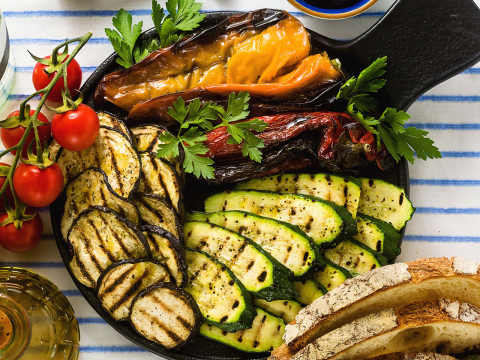 Grillade grönsaker