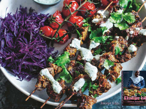 Grillspett från Tanzania ur boken Khadijas kök: Recept från Östafrika