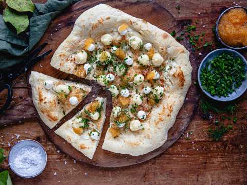 Löjromspizza