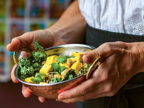 Palak paneer