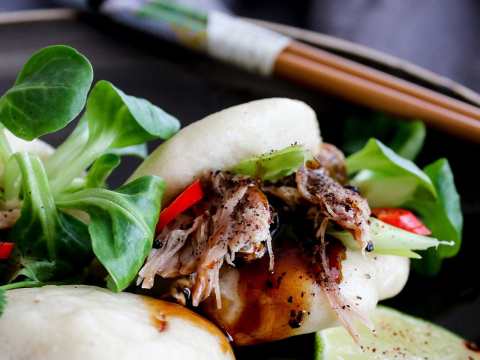 Pulled pork smaksatt med tasmansk bergpeppar