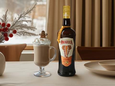 Gingerbread Latte med Amarula