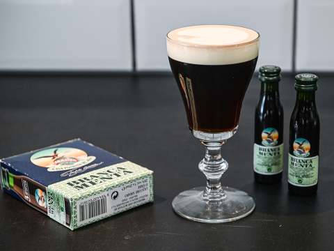 Hot Mint Coffee