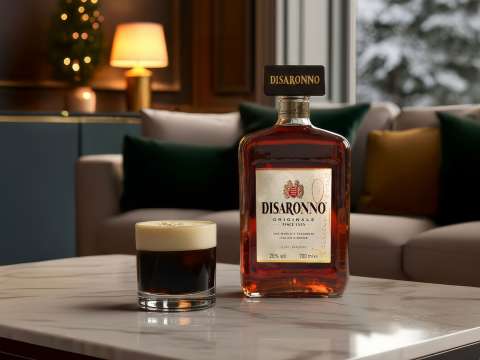 Kaffedrink med saffransgrädde