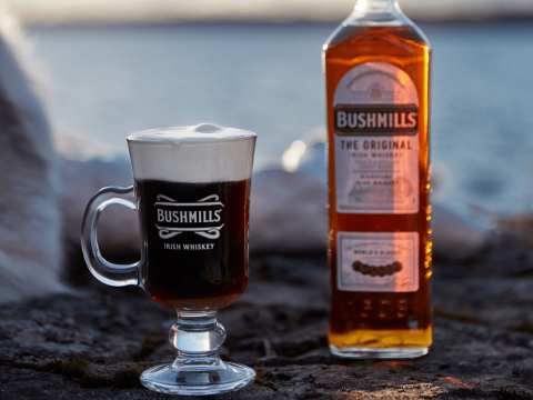 Irish Coffee med Bushmills