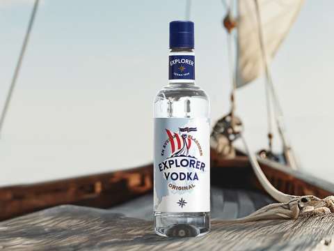 Explorer Vodka med ny design