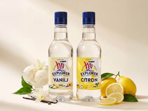Explorer vanilj och Explorer citron - nyheter 2026.