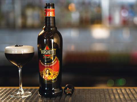 Espresso Martini med Borghetti