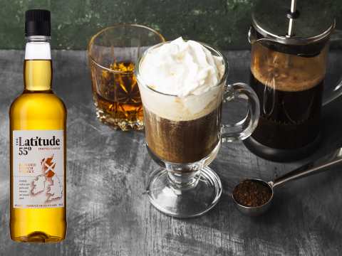 Latitude med Irish coffee
