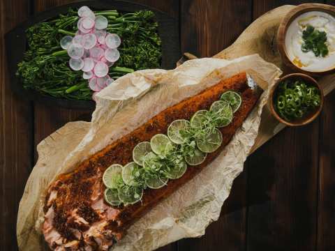Cajunlohi & limekastike