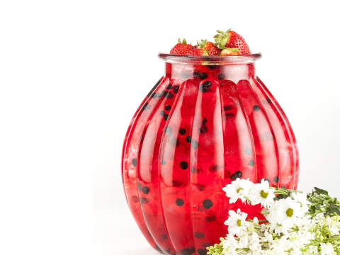 Mustikka-vadelma booli