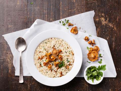 kantarellirisotto