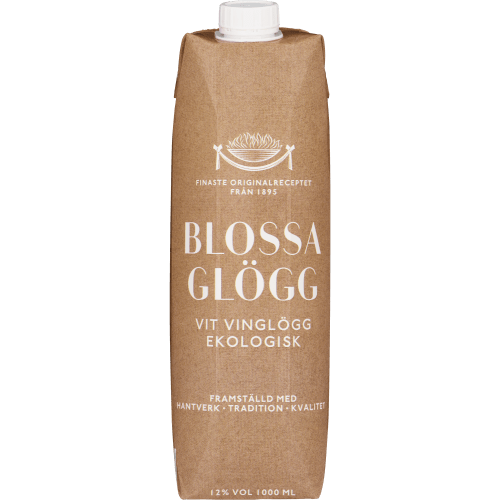 Blossa vit vinglögg eko tetra packshot