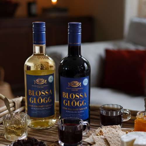Blossa Glögg white and red no added sugar