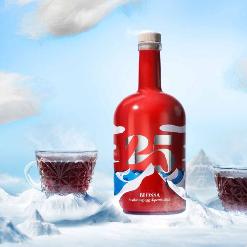 Blossa 25 starkvinsglögg 15%.