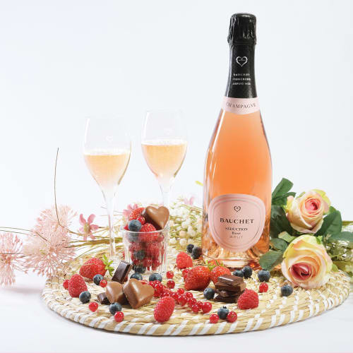 Champagne Bauchet - Bottle grapes set