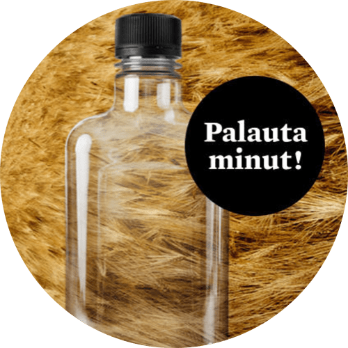 Anora - Pienikin pullo kuuluu automaattiin - pyöreä