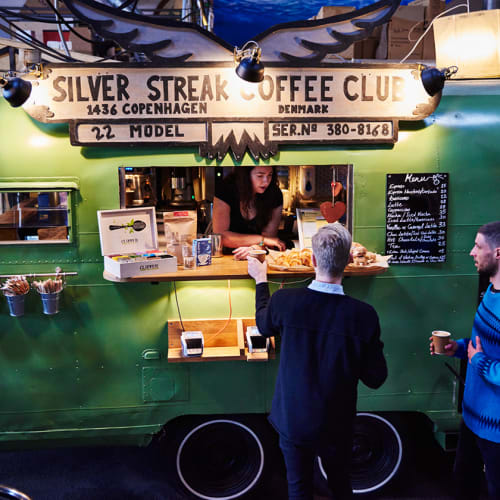 The Silver Streak Coffee Club på Copenhagen Street Food Market