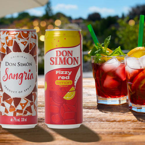 Don Simon Sangria och Tinto de Verano.