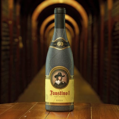 Prisbelönade Faustino I Gran Reserva.