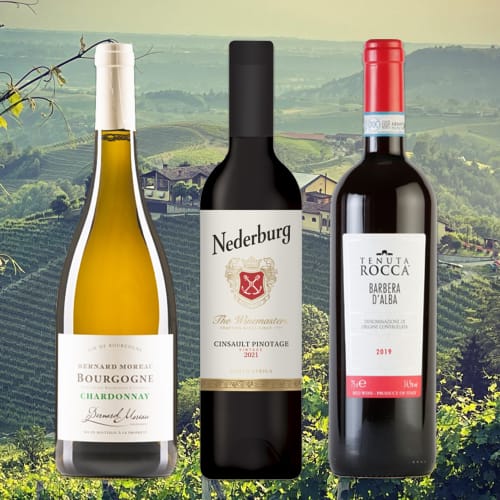Tre nya viner i Systembolagets beställningssortiment.