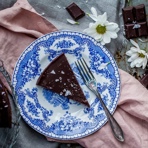 Kladdkaka smaksatt med Black Velvet