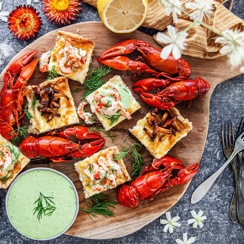 12 goda recept till kräftkalaset
