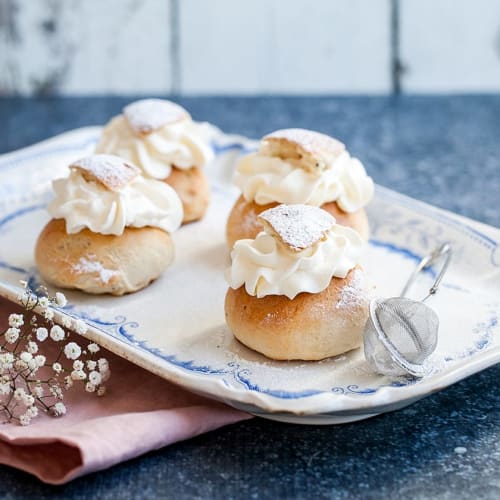 Semlor med Calvados