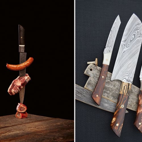 Knivar gjorda av Torbjörn Lundström