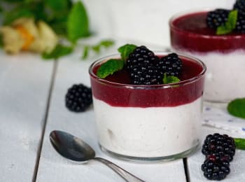 Glögipannacotta