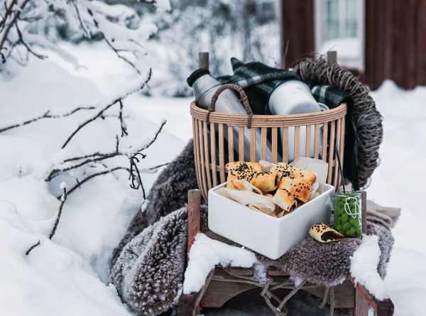 Picknick med färsknyten