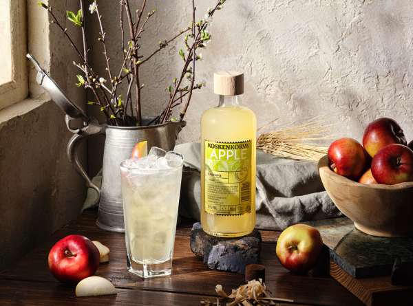 Koskenkorva Apple Lemonade Cocktail
