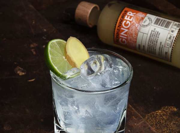 Koskenkorva Ginger Tonic Cocktail