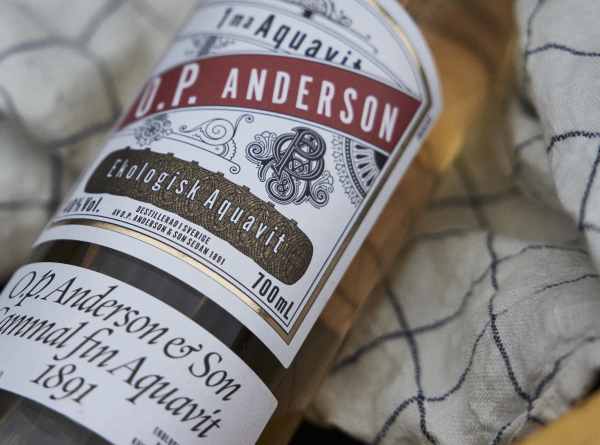 O.P. Anderson Original in kitchen towel