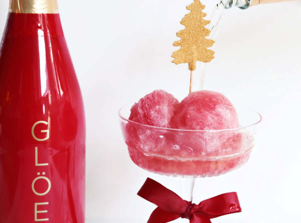 Glöet red sorbet