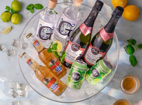 alkoholittomat juomat coolerissa