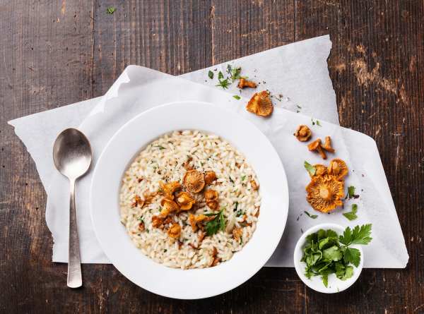 kantarellirisotto