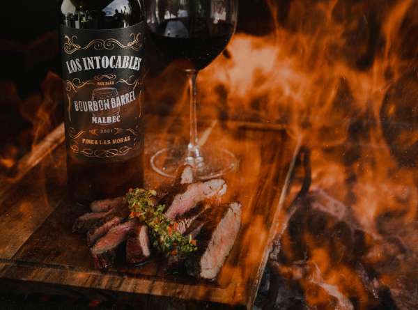 Bourbon marinoitu entrecote
